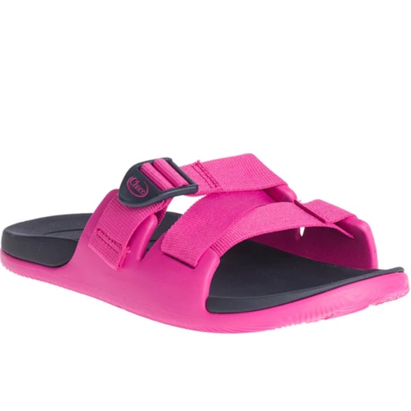 Chaco Shoes - Chaco Chillos Slide Slides Sandals Shoes Magenta NEW
